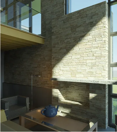 Revit renderer rendering process
