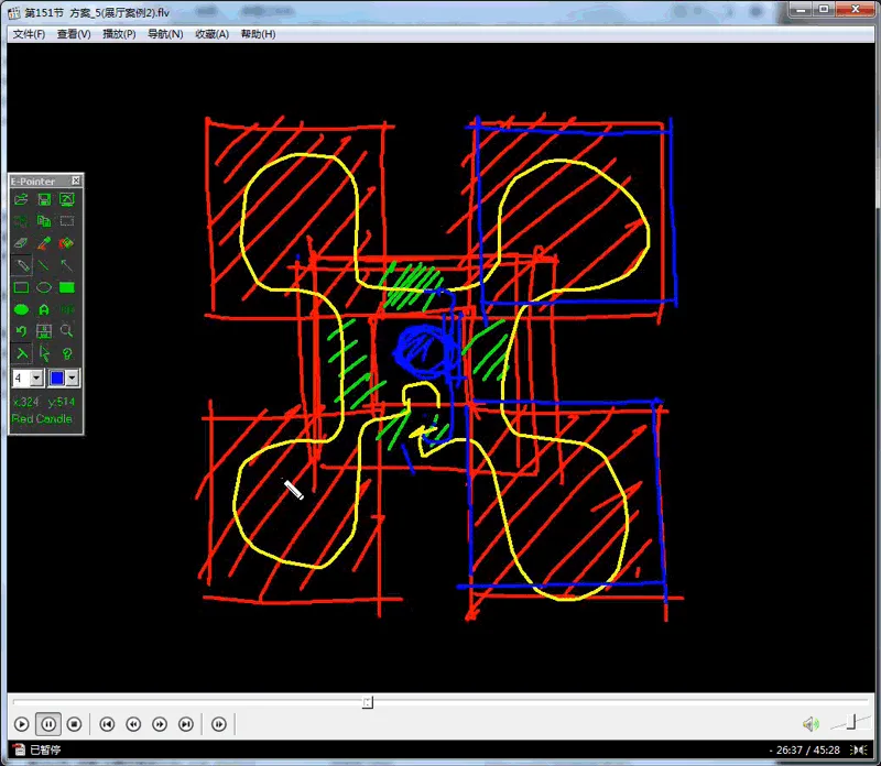 Complete set of video tutorials for architectural design training, packaged and downloaded