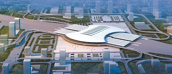 The application of BIM technology has promoted the topping out of the Urumqi New Passenger Station project of China Construction Communications