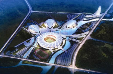 Yichang Olympic Sports Center Implements BIM Technology to Create a 3D Model-BIM WORLD