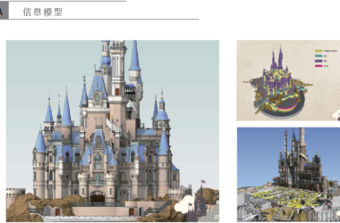 Shanghai Disney Fantasy: The Enchanting Fairy Tale Castle-BIM WORLD