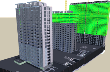BIM Implementation in the Taihe Lingxiu City Project by Hebei Second Construction Zoucheng-BIM WORLD