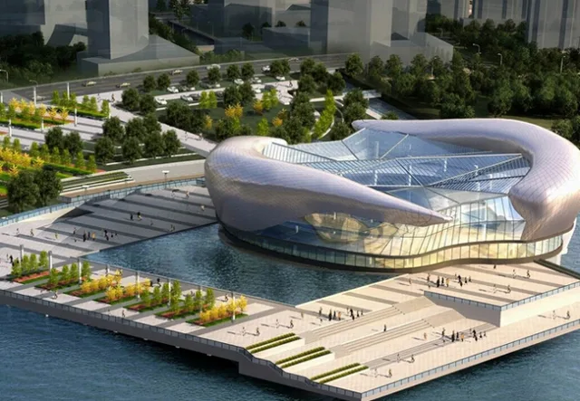 Fish Structure Design - Design and Construction of Taicang Planning Exhibition Hall