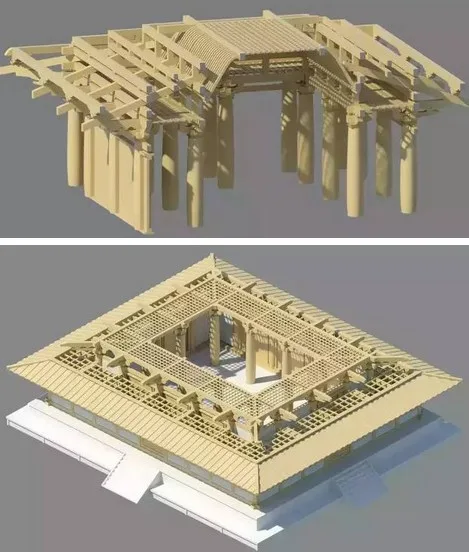 Research and Reproduction of BIM Technology on the Structural System of Falong Temple