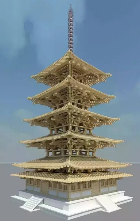 Research and Reproduction of BIM Technology on the Structural System of Falong Temple