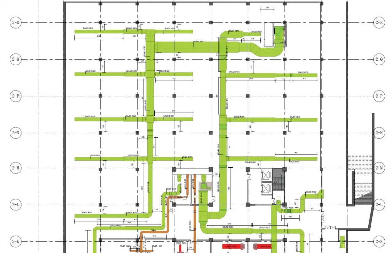 HVAC construction guidance plan