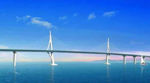 The Hong Kong Zhuhai Macao Bridge project adopts BIM technology