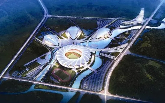 Yichang Olympic Sports Center adopts BIM technology to establish a three-dimensional model
