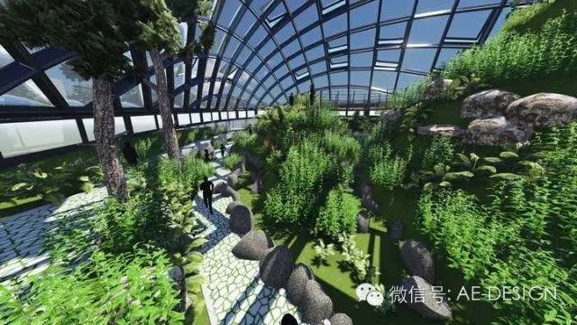 BIM Design of Vanke Dongguan Tropical Rainforest Pavilion