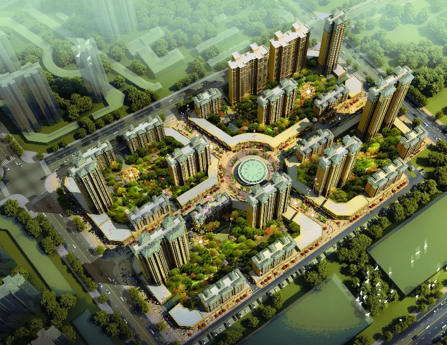 The entire process of the Zhongjian Jinxiu Tiandi project extensively utilizes BIM technology