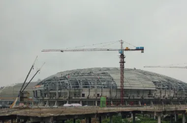 How BIM Technology Enhances Versatility in the Guigang Sports Center Project with One Venue and Two Halls-BIM WORLD