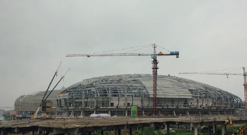 The application of BIM technology in Guigang Sports Center project meets diverse needs with one venue and two halls