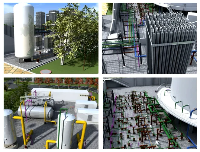 [AC Case] China Municipal North China Institute | Wuhu Liquefied Natural Gas Pressure Regulating Station Project | Municipal BIM Case