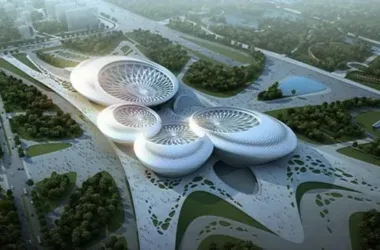 BIM Technology Enables Jiangsu Grand Theatre to Reach Full Topping Out by Month’s End-BIM WORLD