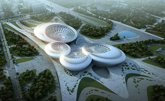BIM technology helps Jiangsu Grand Theatre to achieve full topping out by the end of the month