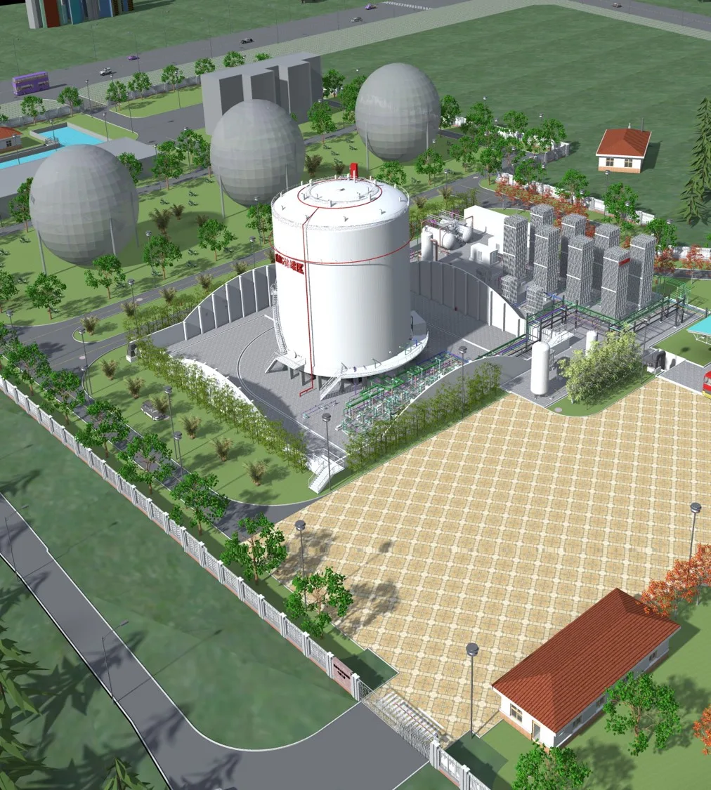 [AC Case] China Municipal North China Institute | Wuhu Liquefied Natural Gas Pressure Regulating Station Project | Municipal BIM Case