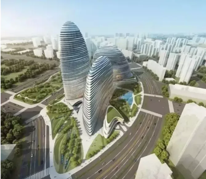 How BIM technology is applied in the Wangjing SOHO project