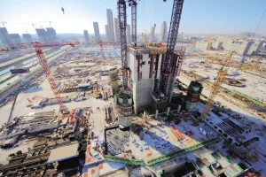 Jincheng's New Landmark '117 Building Breaks 550 Meters