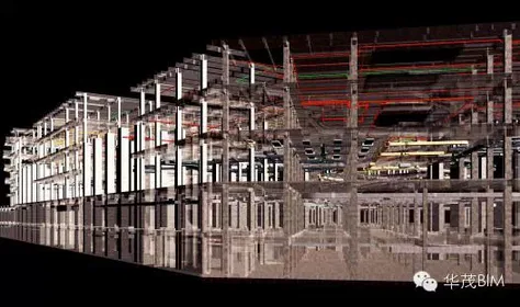 BIM application of Wanda Plaza in Zhanjiang, Guangdong