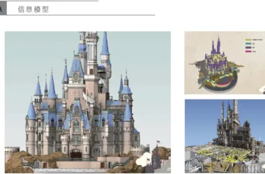Shanghai Disney Fantasy: The Enchanting Fairy Tale Castle-BIM WORLD