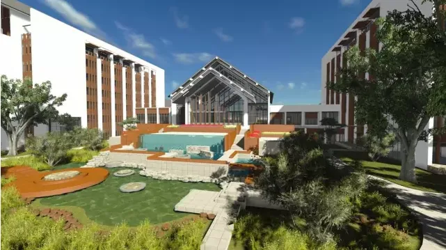 BIM panoramic view of Minsk Beijing Hotel