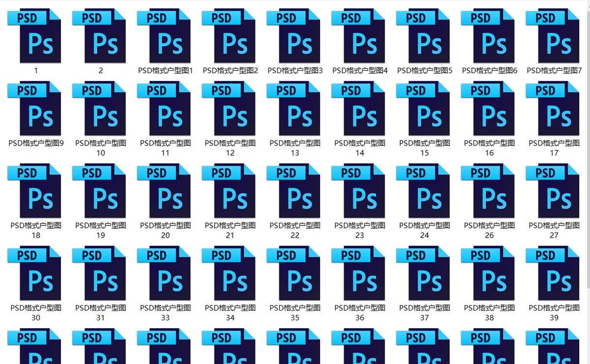 Architectural Designs and Layouts Collection with PSD Layered Color Flats