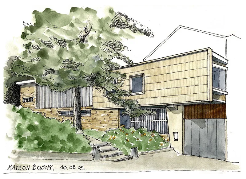 1000 drafts of foreign architects are packaged and hand drawn masterpieces are available
