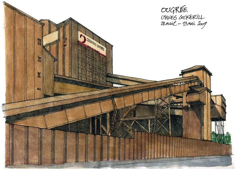 1000 drafts of foreign architects are packaged and hand drawn masterpieces are available