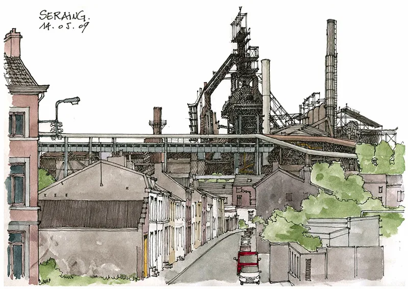 1000 drafts of foreign architects are packaged and hand drawn masterpieces are available