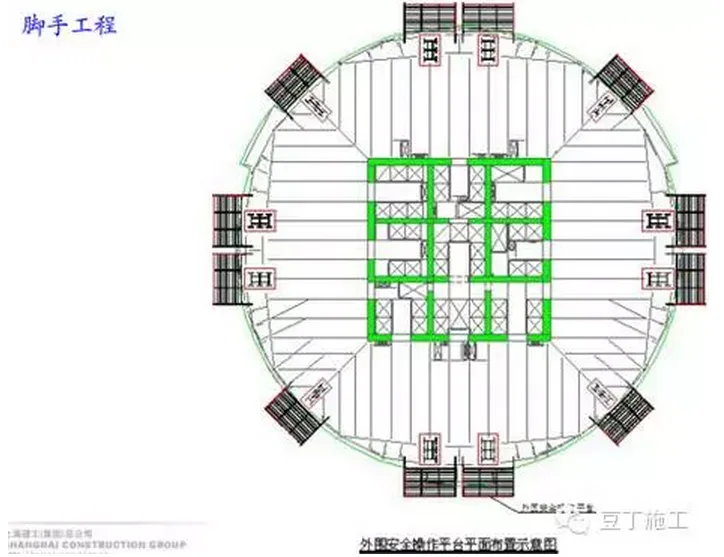 Key construction techniques of Shanghai center building