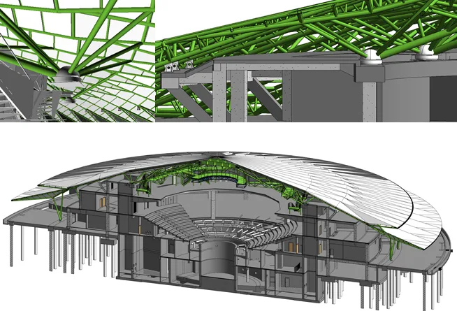 Wuhan Wanda · Hanxiu Theater BIM Application