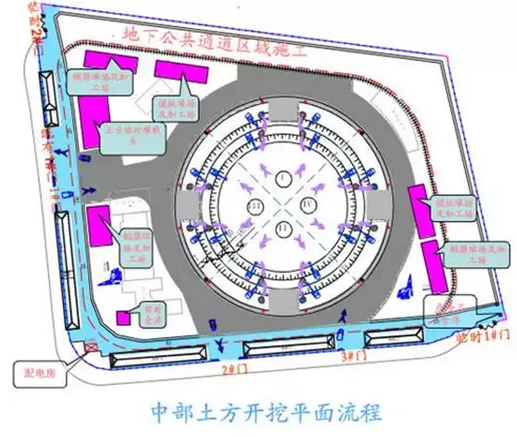 Key construction techniques of Shanghai center building
