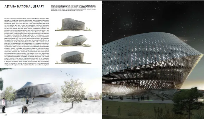 BIG Architectural Design Firm offers 161 projects with high-definition design text packaging