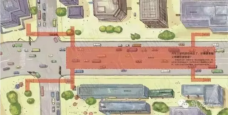 Someone drew the entire process of building the subway, and the steel and cement also became cute