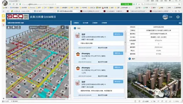 BIM application of Shenyang Vanke Zitai project