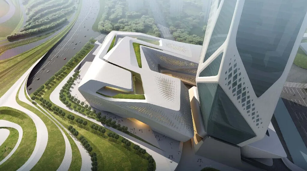 Design Text of Nanjing Youth Olympic Conference Center (with CAD)