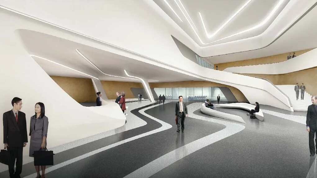Design Text of Nanjing Youth Olympic Conference Center (with CAD)