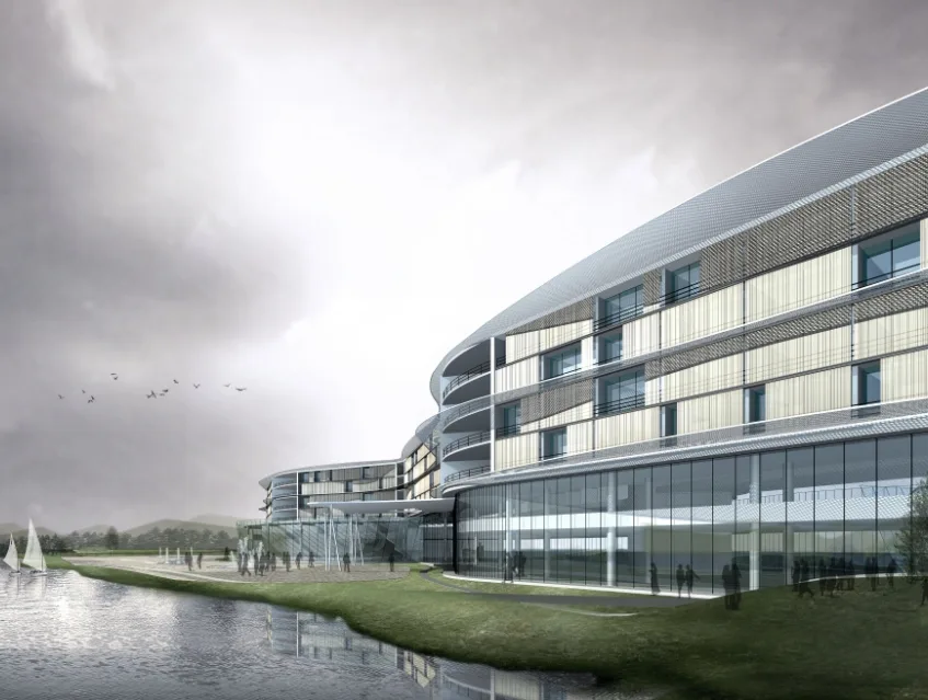 Architectural Design of Guangzhou International Bio Island Hotel (including proposal text, CAD, and design specifications)