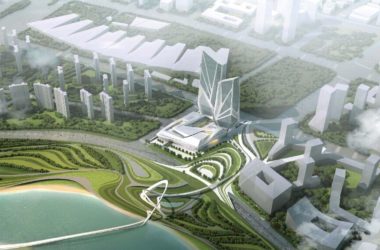 Design Plans for Nanjing Youth Olympic Conference Center (Includes CAD Files)-BIM WORLD