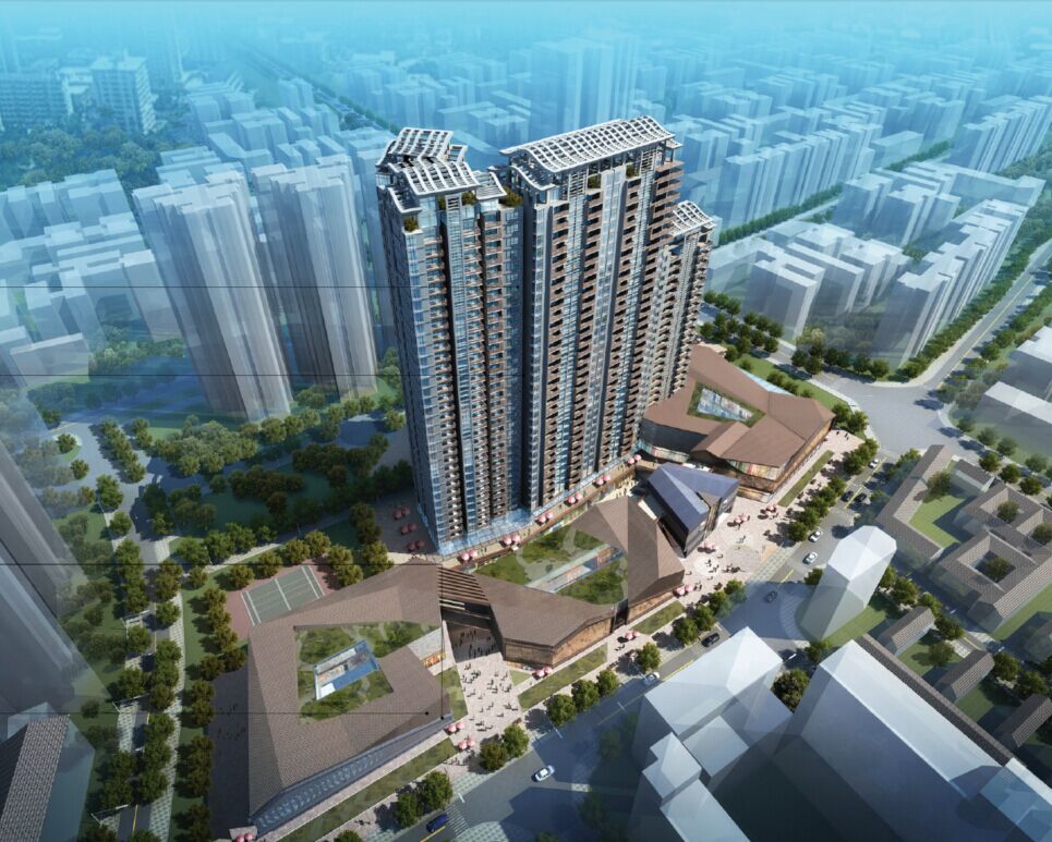 Chengdu Jindu Phase 5: Commercial and Residential Building Plan Overview