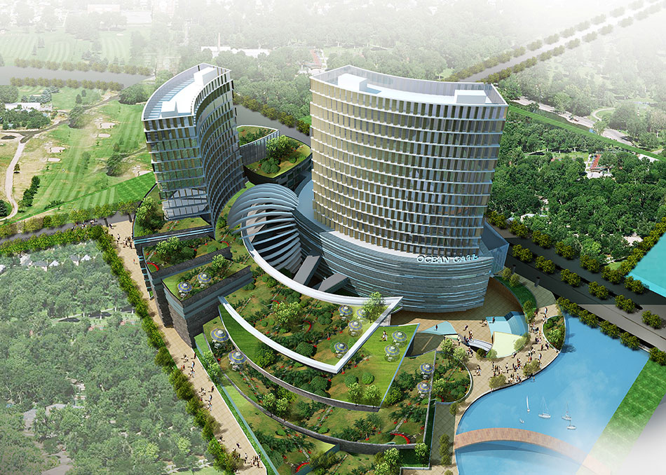 Architectural Design Proposal for Hangzhou Wanbang Lanxiang Shopping Center