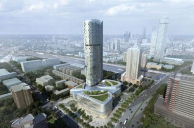 Conceptual Design Proposal for Sunshine New Industry Center on Tianjin Shiyijing Road-BIM WORLD