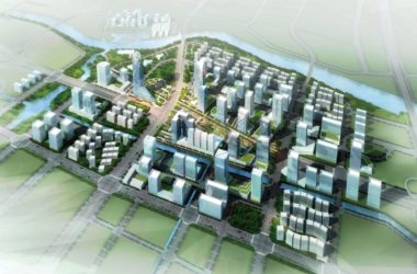 Urban Design Proposal for Foshan Nanhai Financial Plaza-BIM WORLD