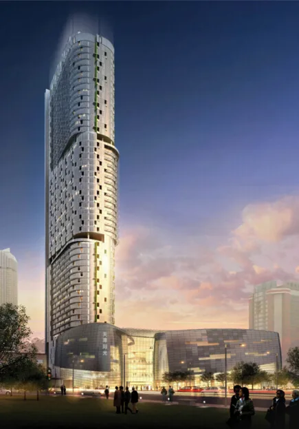 Text of Conceptual Design Scheme for Sunshine New Industry Center Building on Tianjin Shiyijing Road