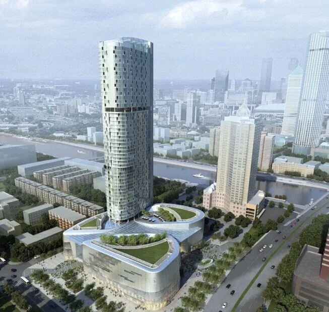 Text of Conceptual Design Scheme for Sunshine New Industry Center Building on Tianjin Shiyijing Road
