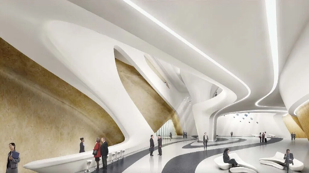 Design Text of Nanjing Youth Olympic Conference Center (with CAD)