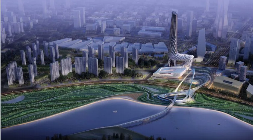 Design Text of Nanjing Youth Olympic Conference Center (with CAD)