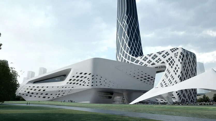 Design Text of Nanjing Youth Olympic Conference Center (with CAD)