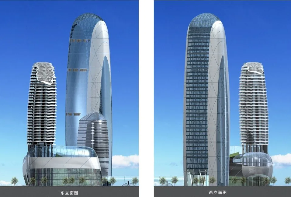 Proposal text for a large-scale commercial and residential complex on the A30 plot of Guangfo Metro