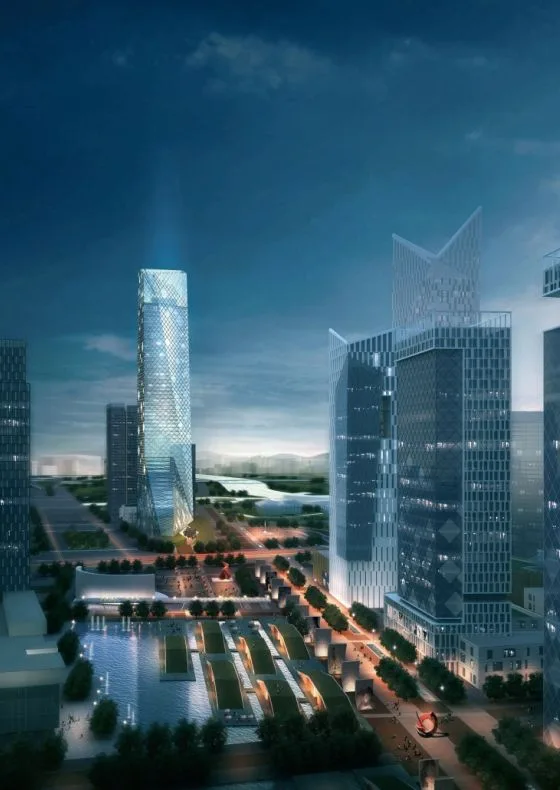 Foshan Nanhai Financial Plaza Urban Design Proposal Text